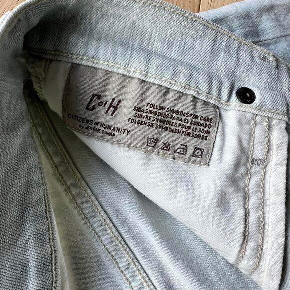 Citizens of Humanity - Denim Cut Off Shorts - Women's Size 28 - Picture 5 of 8